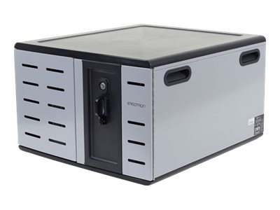  ERGOTRON  Zip12 - unidad de gabinete - para 12 PC tablet/portátiles - recarga - negro, plataDM12-1012-2