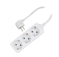 Ewent Ew3958 Regleta 3 tomas Blanco EW3958