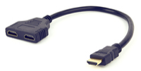 Gembird Cable Adaptador HDMI(M) a 2xHDMI(H) 0.2Mts DSP-2PH4-04