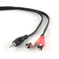 Gembird Cable Audio 3.5mm(M) a 2 RCA(M) 2.5 Mts CCA-458-2.5M