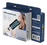 GEMBIRD Tarjeta de sonido USB 5.1 ''Virtus2'' SC-USB-02