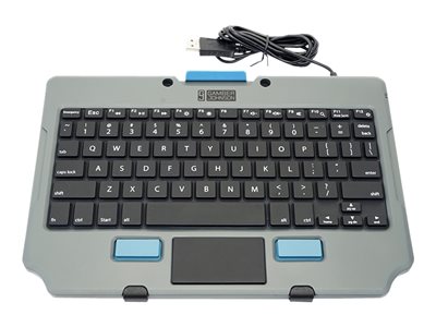  GJohnson Gamber Johnson Rugged Lite - teclado - con panel táctil - alemán7160-1449-02