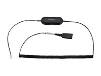 Jabra GN1218 AC Attenuation - cable para auriculares - 2 m