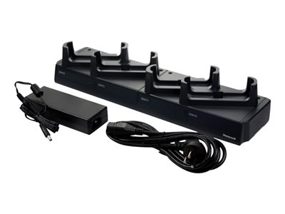  HONEYWELL  Four-bay Charge Base - soporte de carga manual + adaptador de corrienteEDA70-CB-2