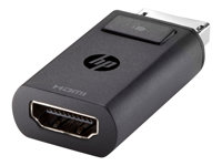 HP DisplayPort to HDMI Adapter - adaptador de vídeo - DisplayPort / HDMI