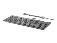 HP Business Slim - teclado - español - negro