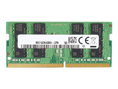  HP  - DDR4 - módulo - 8 GB - SO-DIMM de 260 contactos - 3200 MHz / PC4-25600 - sin búfer286H8AA#AC3