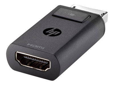  HP  DisplayPort to HDMI Adapter - adaptador de vídeo - DisplayPort / HDMIF3W43AA