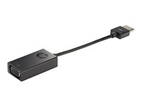 HP HDMI to VGA Display Adapter - adaptador de vídeo - HDMI / VGA - 17.3 cm