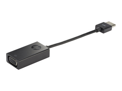  HP  HDMI to VGA Display Adapter - adaptador de vídeo - HDMI / VGAH4F02AA#AC3