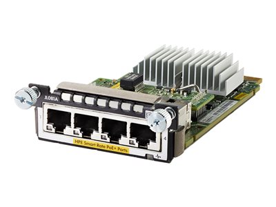  HPE  Aruba 3810M/2930M Smart Rate Module - módulo de expansión - 1/2.5/5/10GBase-T (PoE+) x 4JL081A