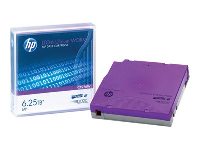  HPE  - LTO Ultrium WORM 6 x 1 - 2.5 TB - soportes de almacenamientoC7976W