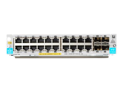  HPE  - módulo de expansión - Gigabit Ethernet (PoE+) x 20 + Gigabit Ethernet / 10 Gigabit SFP+ x 4J9990A