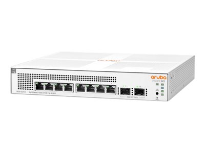  HPE  Networking Instant On 1930 8G Class4 PoE 2SFP 124W Switch - conmutador - 8 puertos - Gestionado - montaje en rackJL681A