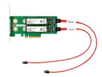 HPE Universal SATA HHHL M.2 Kit - adaptador de interfaz - M.2 Card - PCIe