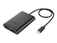 i-Tec - adaptador de vídeo externo - negro C31DUAL4KHDMI