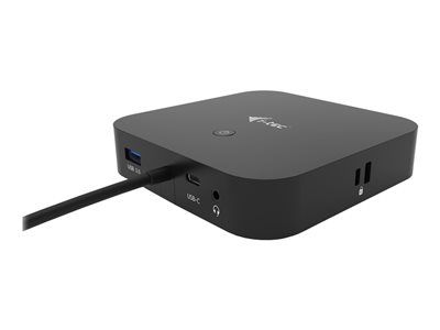  I-TEC  - estación de conexión - USB-C 3.1 Gen 2 / Thunderbolt 3 - DP, HDMI - 1GbEC31HDMIDPDOCKPD100
