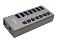 i-Tec USB 3.0 Charging HUB 7 port + Power Adapter 36 W - hub - 7 puertos U3CHARGEHUB7