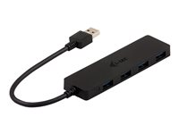i-Tec USB 3.0 Slim Passive HUB - hub - 4 puertos U3HUB404