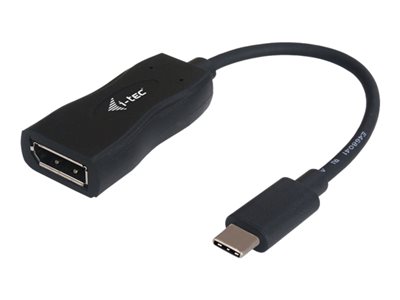  I-TEC  USB-C Display Port Adapter - adaptador de vídeo externo - negroC31DP60HZP