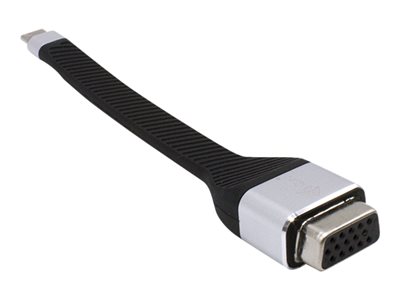  I-TEC  USB-C Flat VGA Adapter - adaptador de vídeo externo - negroC31FLATVGA60HZ