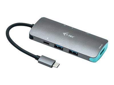  I-TEC  USB-C Metal Nano Dock 4K HDMI + Power Delivery - estación de conexión - USB-C 3.1 - HDMIC31NANODOCKPD