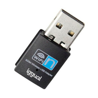 iggual Adaptador USB Wifi 300 Mbps mono 2.4GHz IGG320488