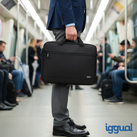 iggual Maletín portátil 15.6" Everyday Use negro IGG320228