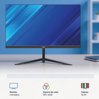 iggual Monitor 21,5" IPS 1ms FHD 120Hz VGA HDMI DP IGG320037
