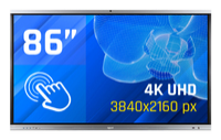 iggual Pantalla interactiva 4K ORCHID 86" Webcam IGG318829