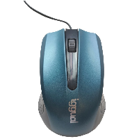 iggual Ratón óptico COM-ERGONOMIC-RL-800DPI azul IGG317549