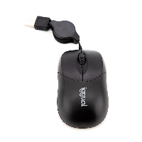 iggual Ratón retráctil COM-BASIC-800DPI negro IGG316832