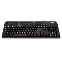 iggual Teclado multimedia CK-BASIC-120T negro IGG316801