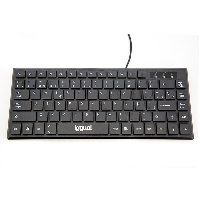 iggual Teclado USB compacto TKL Slim TKL-USB negro IGG317082