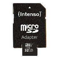 Intenso 3423480 Micro SD UHS-I Premium 32GB c/adap 3423480