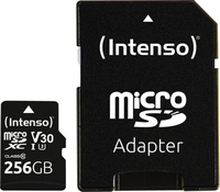 Intenso 3433492 Micro SD UHS-I profesional 256GB 3433492