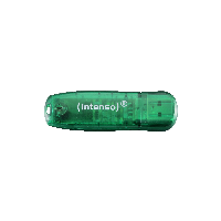 Intenso 3502460 Lápiz USB 2.0 Rainbow 8GB Verde 3502460