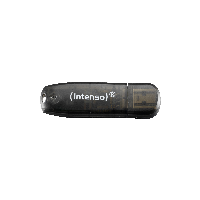 Intenso 3502470 Lápiz USB 2.0 Rainbow 16GB Negro 3502470