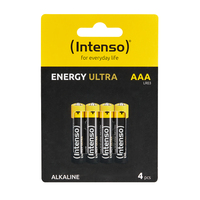 Intenso Pila Alcalina energy ultra AAALR03 Pack-4 7501414