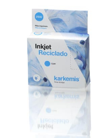KARKEMIS Cartucho de Tinta Reciclado Karkemis Epson T0712/ Cian 10040020