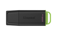 Kingston 256GB PORTABLE USB 3.2 GEN 1   EXTDATATRAVELER EXODIA BLACK/GREEN DTXG2/256GB