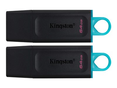  KINGSTON  DataTraveler Exodia - unidad flash USB - 64 GBDTX/64GB-2P