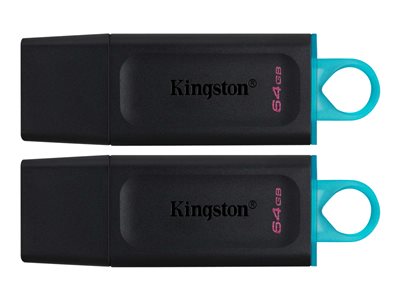  KINGSTON  DataTraveler Exodia - unidad flash USB - 64 GBDTX/64GB-2P
