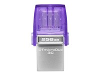 Kingston DataTraveler microDuo 3C - unidad flash USB - 256 GB DTDUO3CG3/256GB
