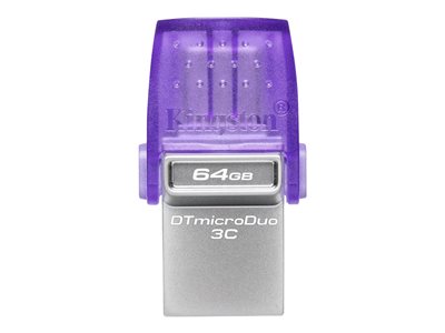  KINGSTON  DataTraveler microDuo 3C - unidad flash USB - 64 GBDTDUO3CG3/64GB