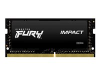 Kingston FURY Impact - DDR4 - módulo - 16 GB - SO-DIMM de 260 contactos - 3200 MHz / PC4-25600 - sin búfer KF432S20IB/16