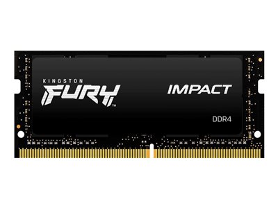  KINGSTON  FURY Impact - DDR4 - módulo - 16 GB - SO-DIMM de 260 contactos - 3200 MHz / PC4-25600 - sin búferKF432S20IB/16