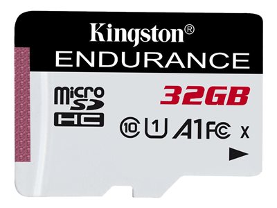  KINGSTON  High Endurance - tarjeta de memoria flash - 32 GB - microSDHC UHS-ISDCE/32GB