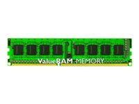 Kingston ValueRAM - DDR3 - módulo - 8 GB - DIMM de 240 contactos - 1600 MHz / PC3-12800 - sin búfer KVR16N11/8