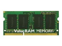 Kingston ValueRAM - DDR3L - módulo - 4 GB - SO DIMM de 204 contactos - 1600 MHz / PC3-12800 - sin búfer KVR16LS11/4